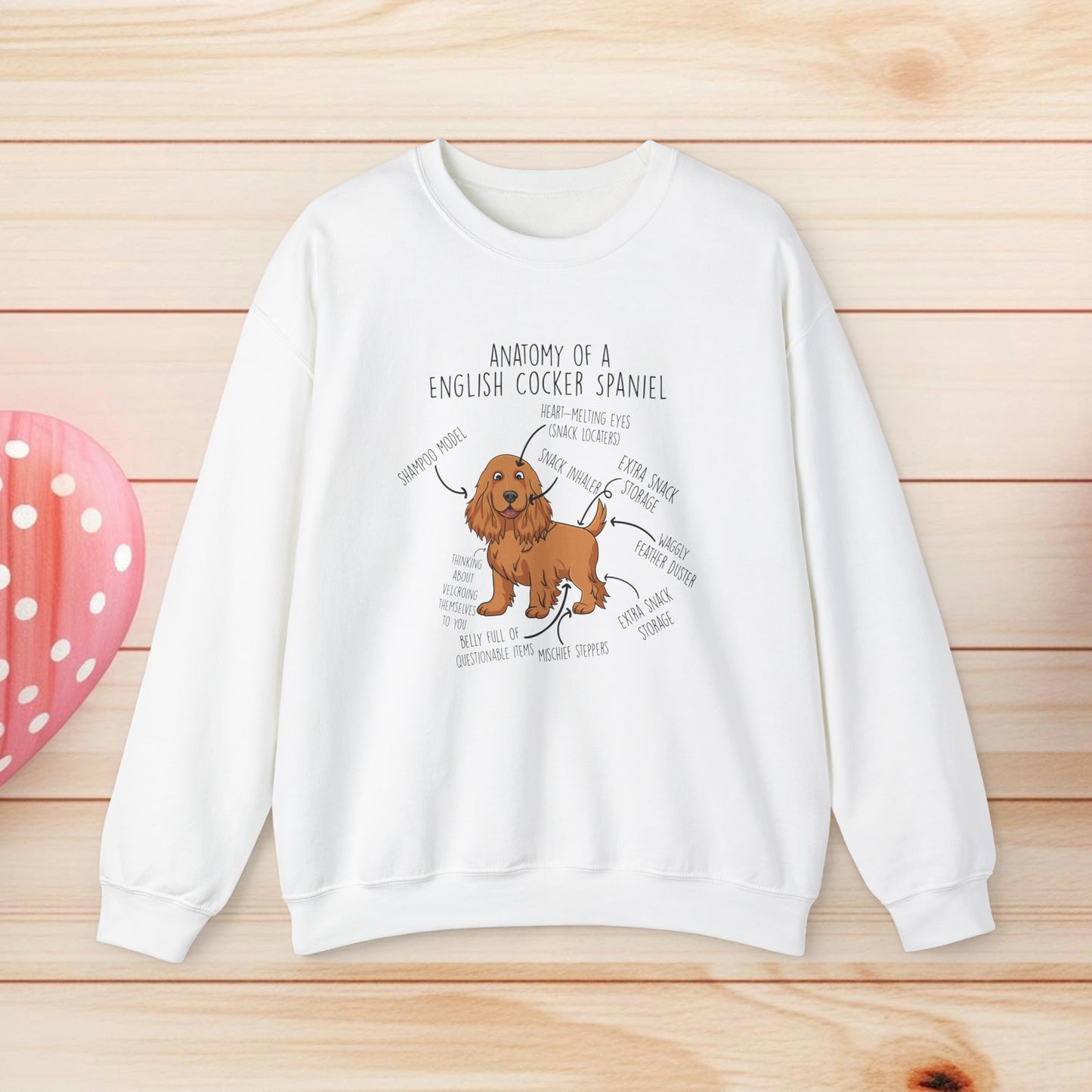 Anatomy Of A Cocker Spaniel Shirts & Gifts