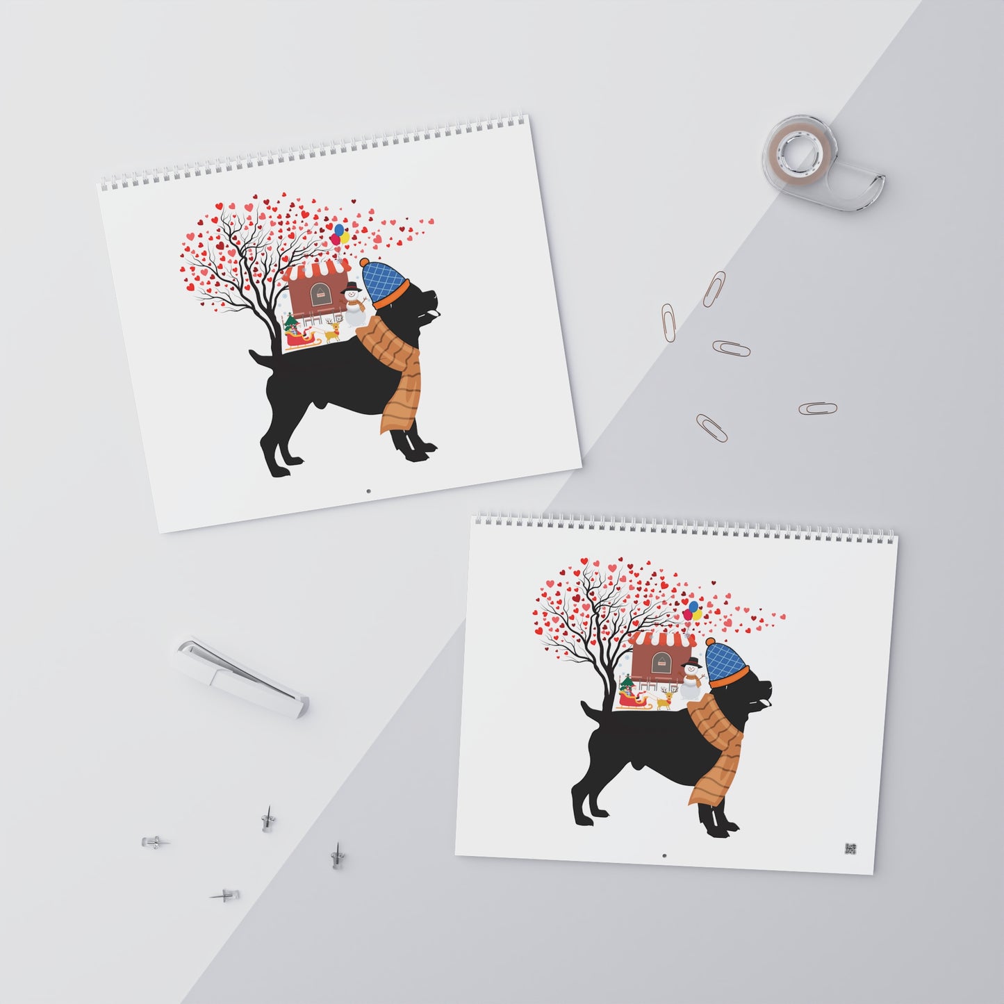 Rottweiler Wall Calendar 2024