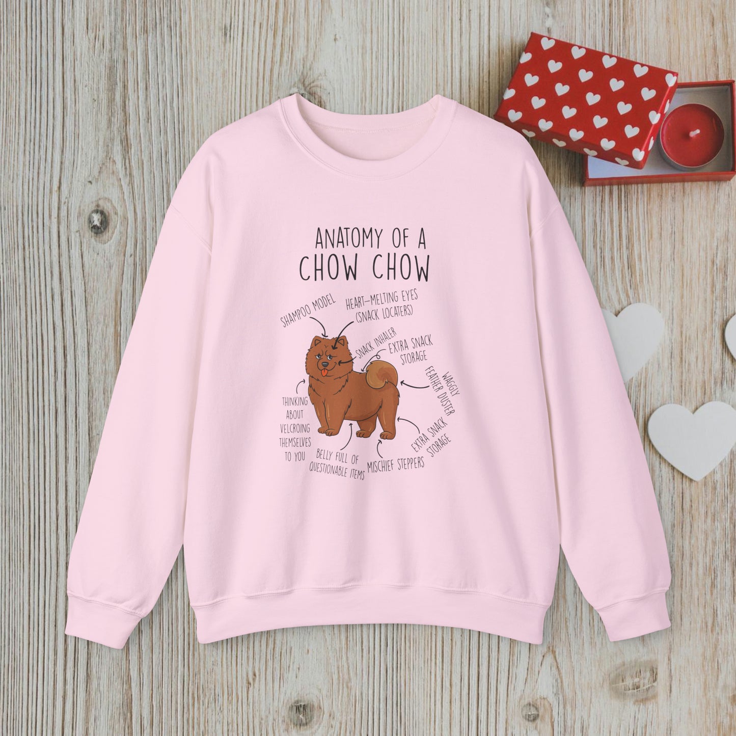 Anatomy Of A Chow Chow Shirts & Gifts