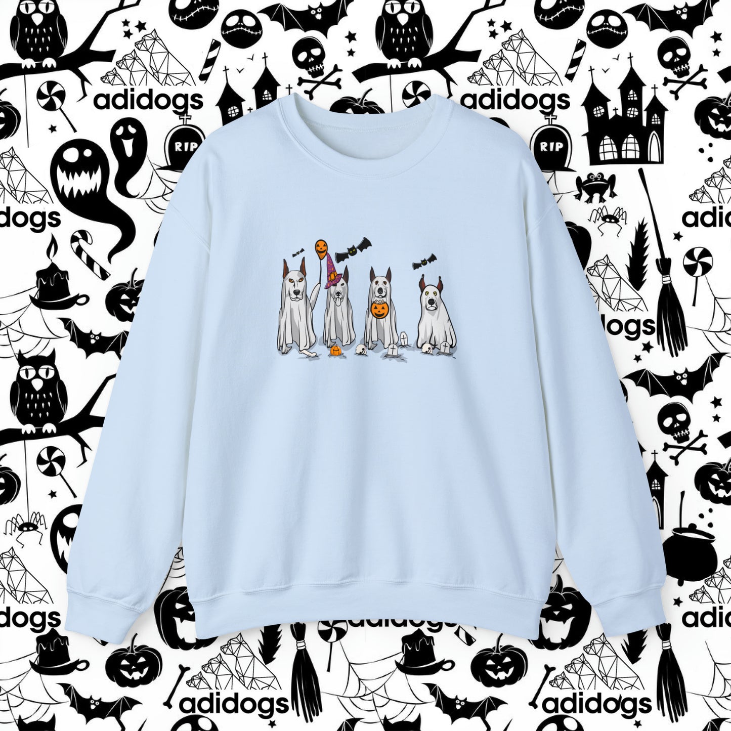 Doberman Boo Ghost Halloween Sweatshirts