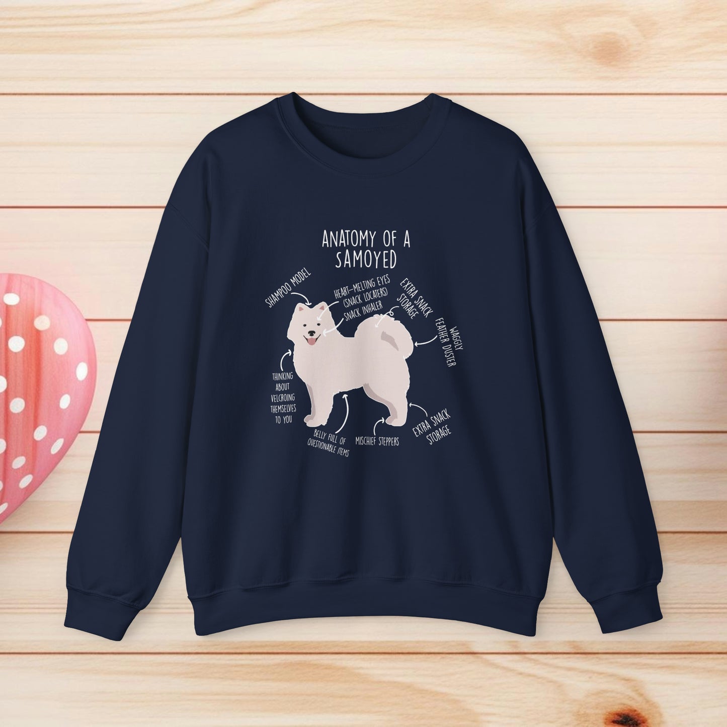 Anatomy Of A Samoyed Shirts & Gifts