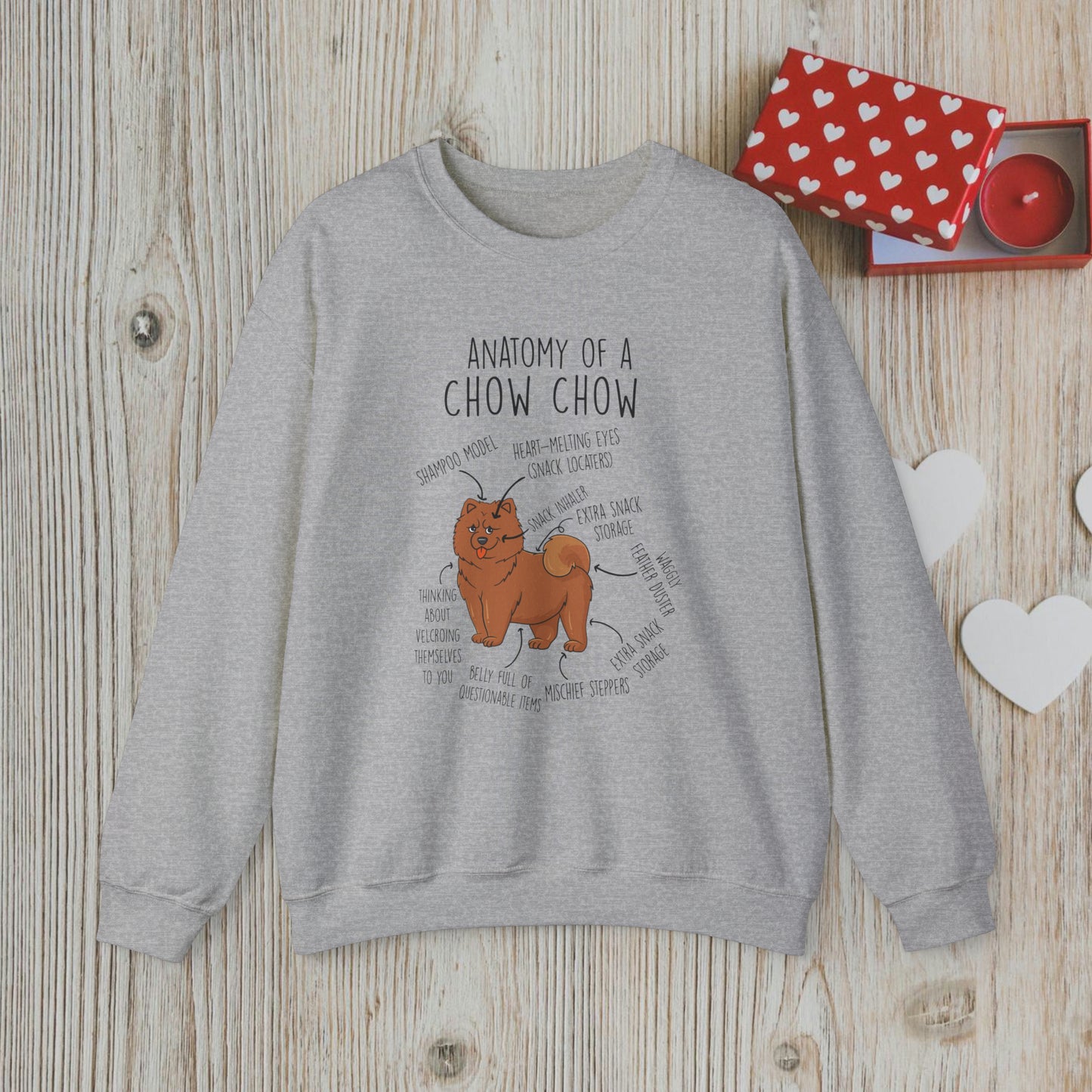 Anatomy Of A Chow Chow Shirts & Gifts