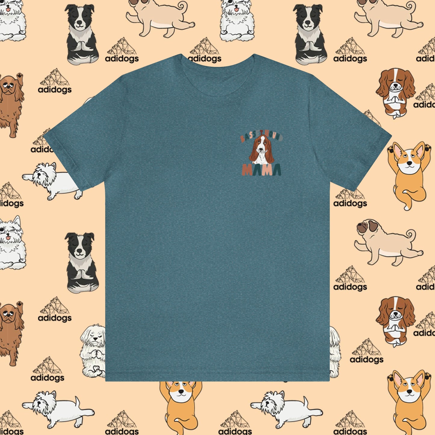 Basset Hound Mama Classic T-Shirts