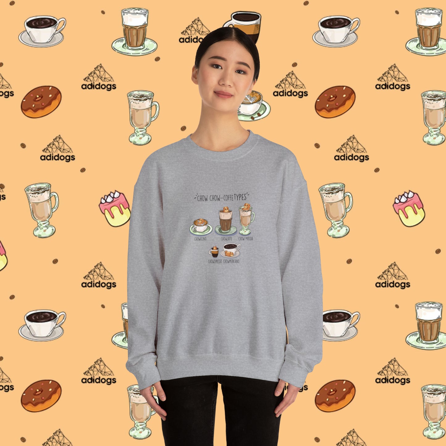 Chow Chow Lovers Coffee Sweatshirts