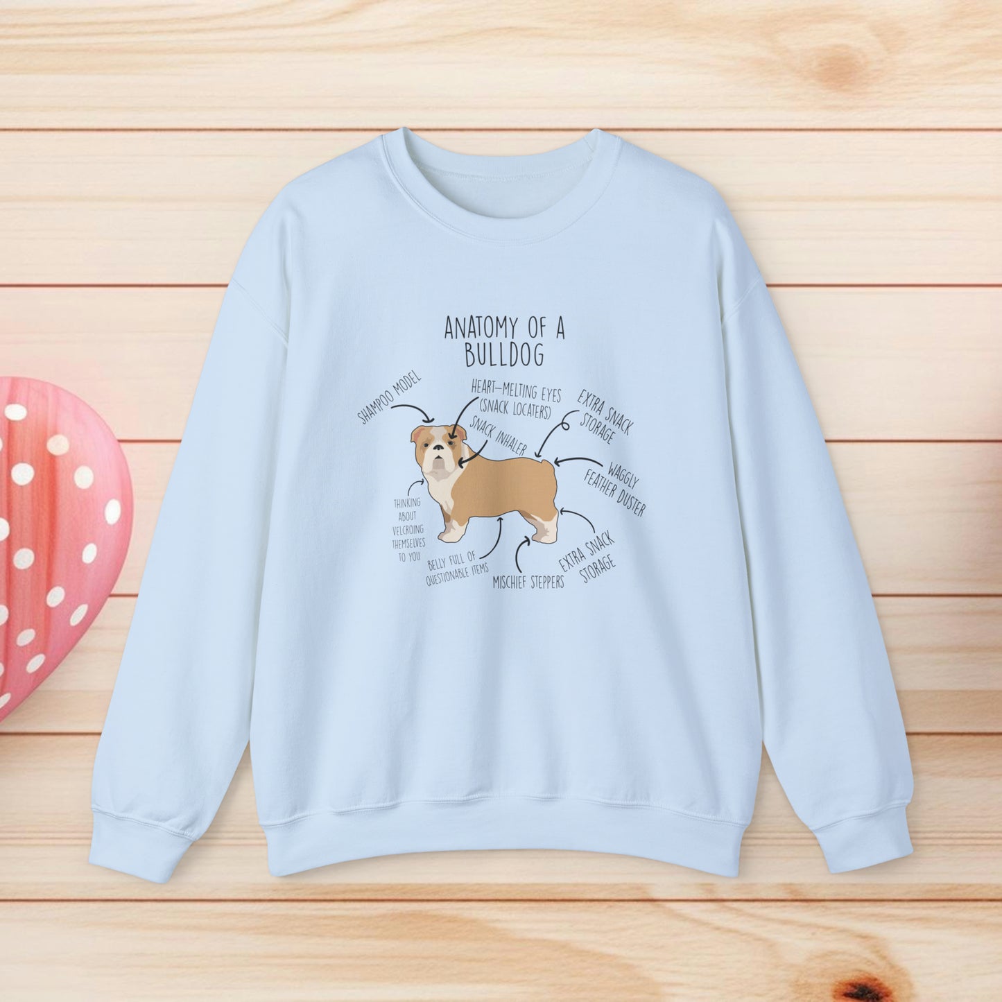 Anatomy Of A Bulldog Shirts & Gifts