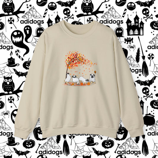 Pug Fall Vibes Halloween Sweatshirts