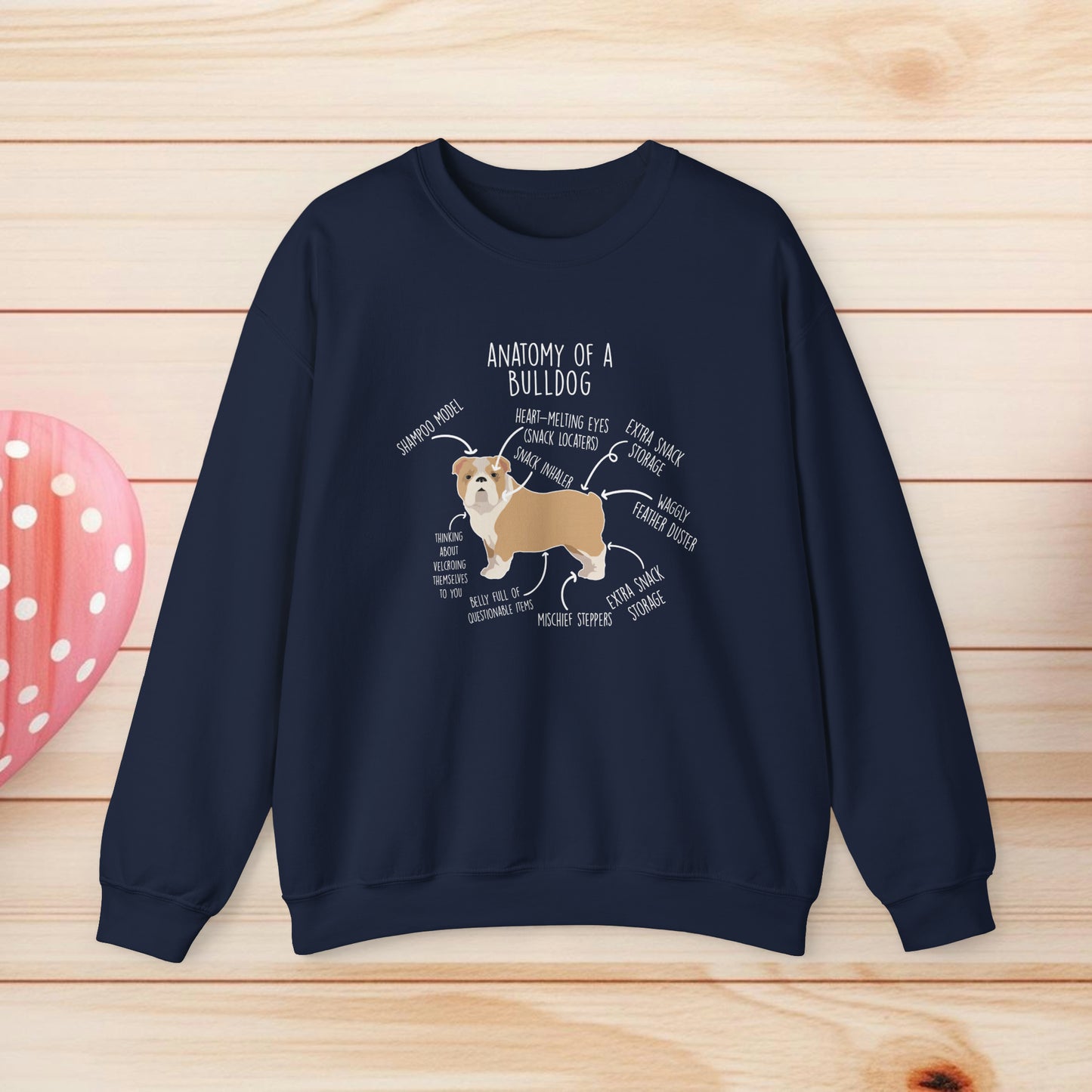 Anatomy Of A Bulldog Shirts & Gifts