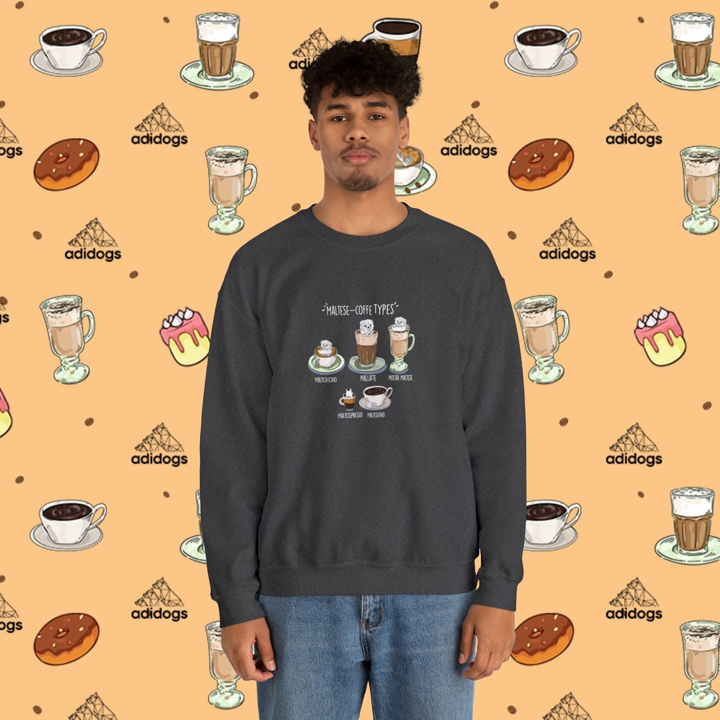 Maltese Lovers Coffee Sweatshirts