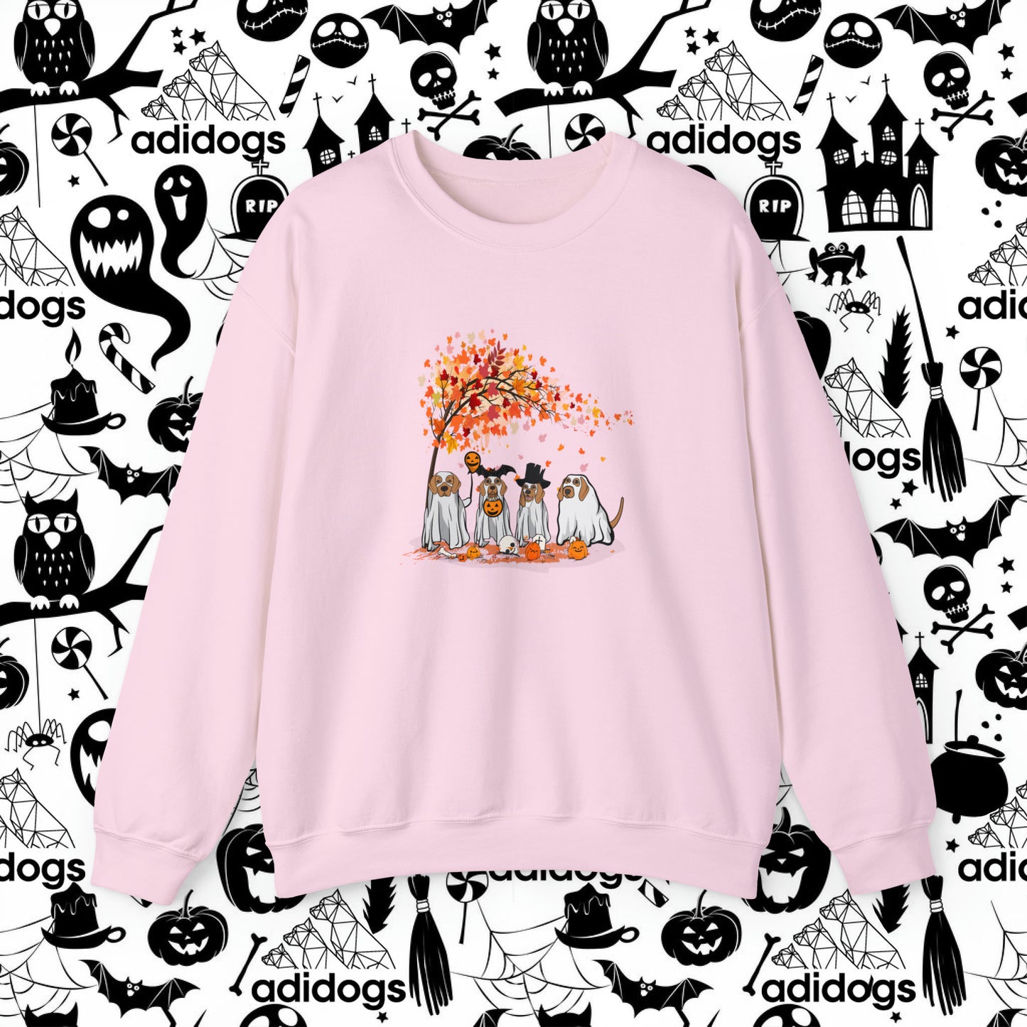 Vizsla Fall Vibes Halloween Sweatshirts