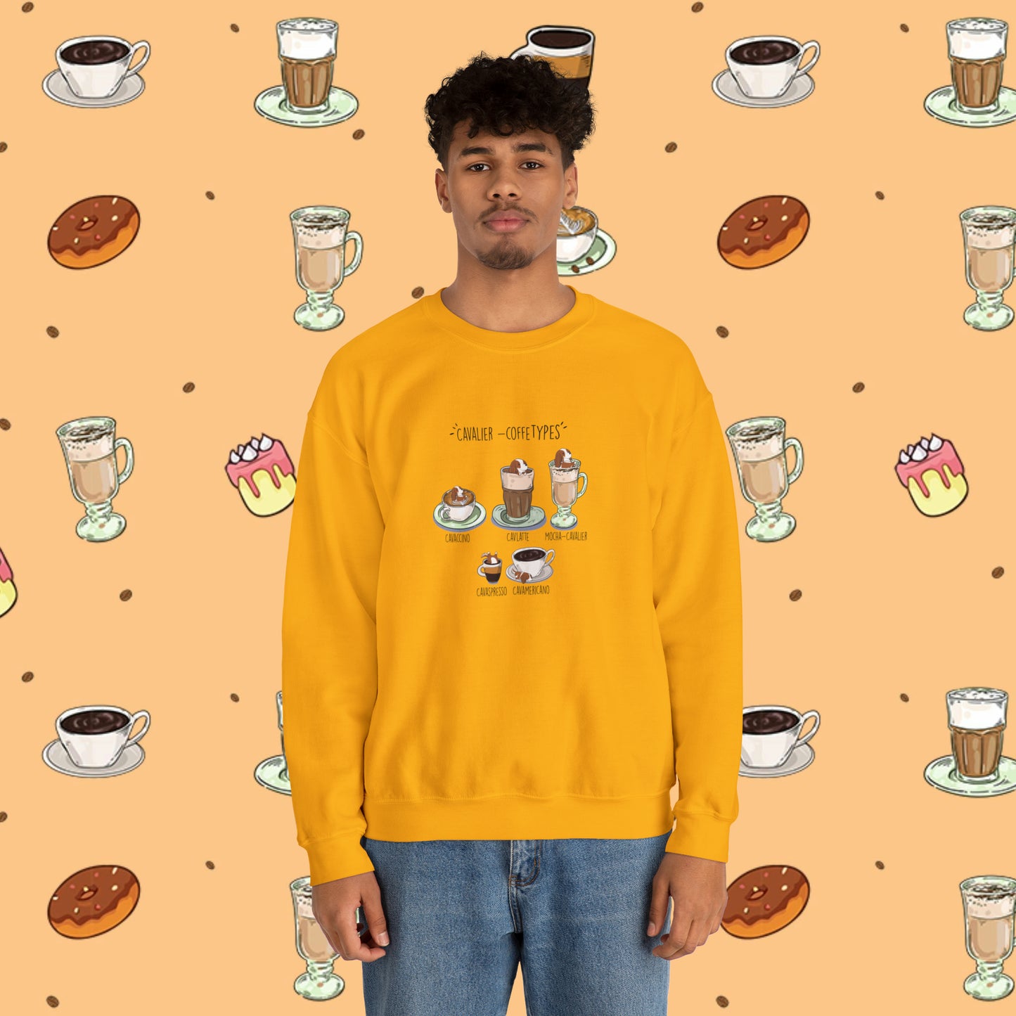 Cavalier Lovers Coffee Sweatshirts