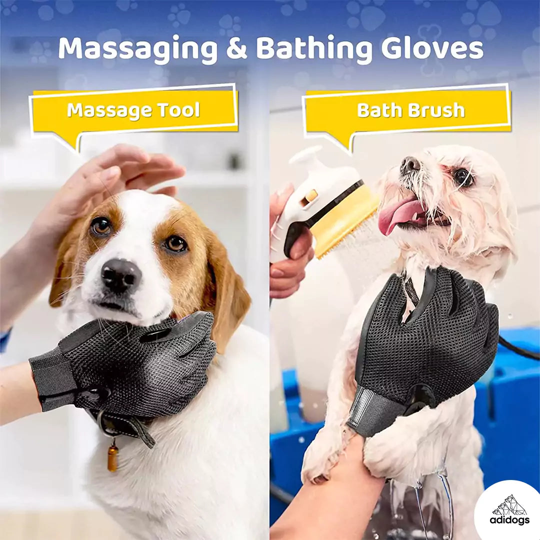 Breathable Dog Grooming Gloves