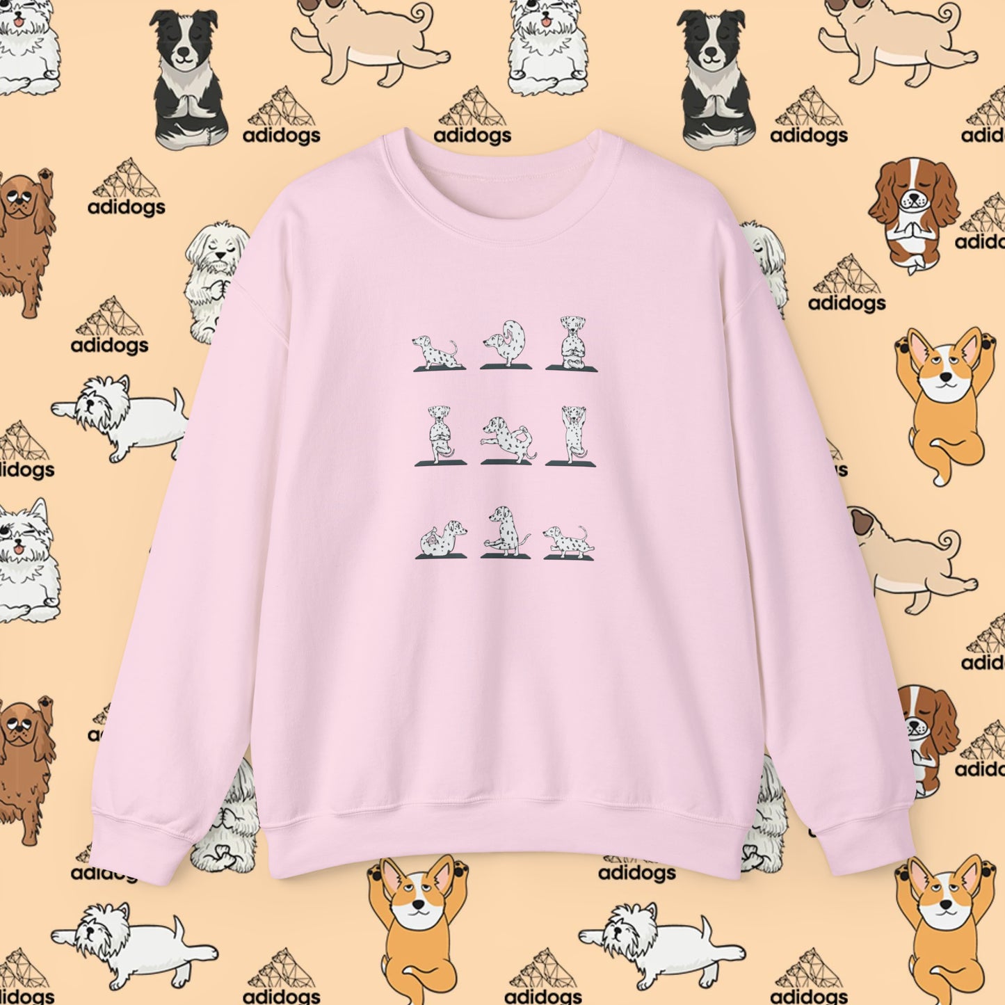 Dalmatian Yoga Sweatshirts