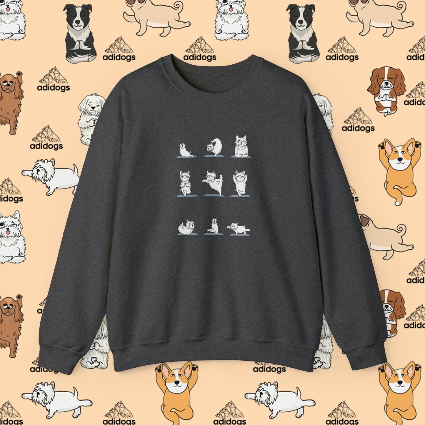 Westie Yoga Sweatshirts