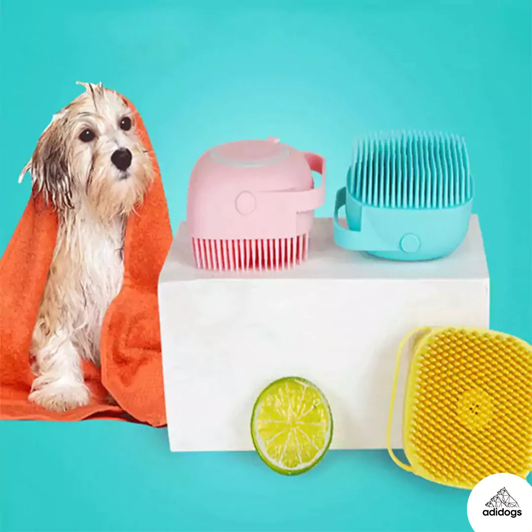 Cozy Dog Shampoo Massaging Bath Brush