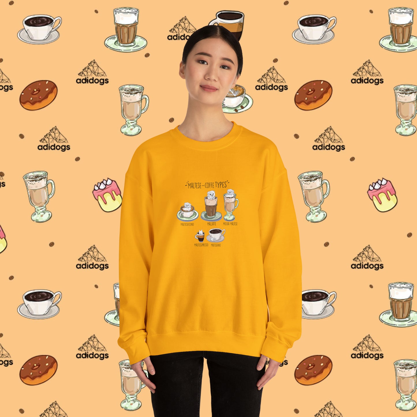 Maltese Lovers Coffee Sweatshirts