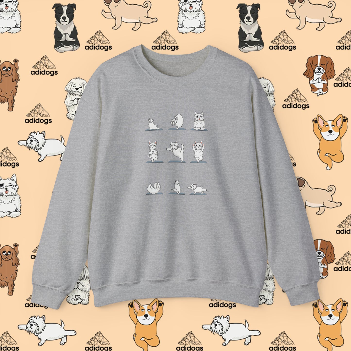 Westie Yoga Sweatshirts