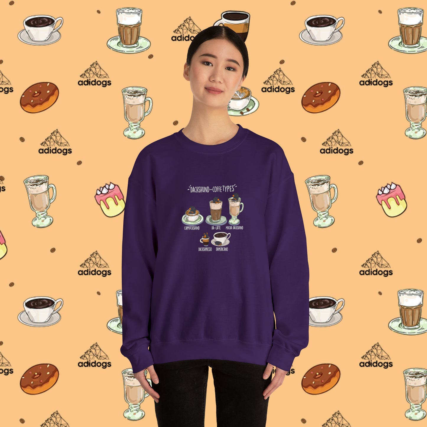 Dachshund Lovers Coffee Sweatshirts