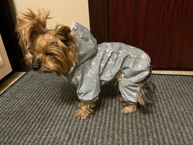 Reflective Yorkie Winter Jumpsuits