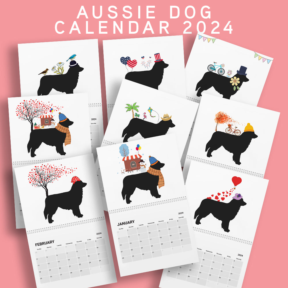 Aussie Wall Calendar 2024