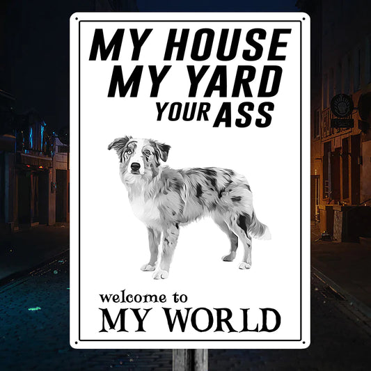 Welcome to Aussie World Metal Sign