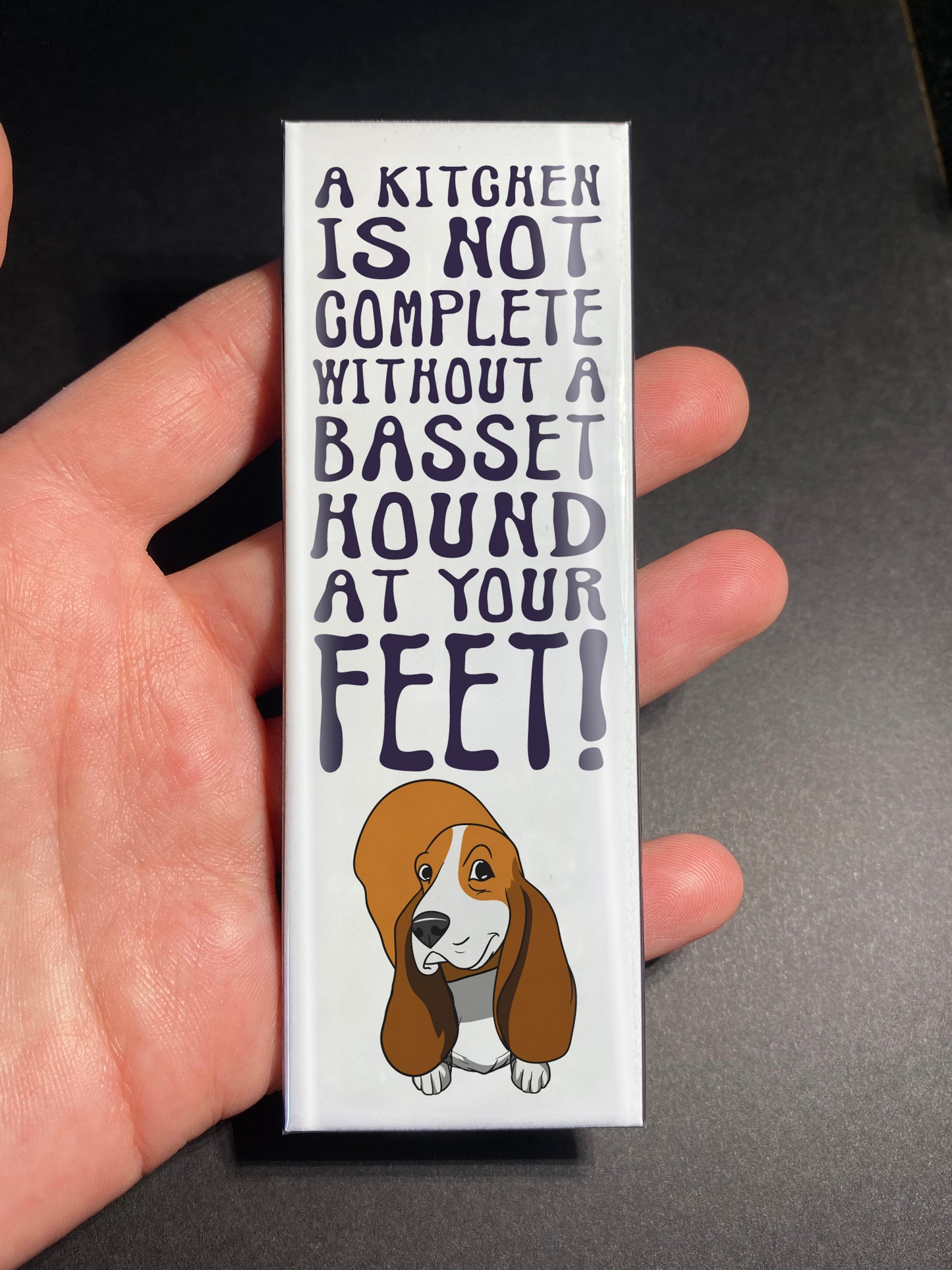 Basset Hound Home Kitchen Fridge Magnets