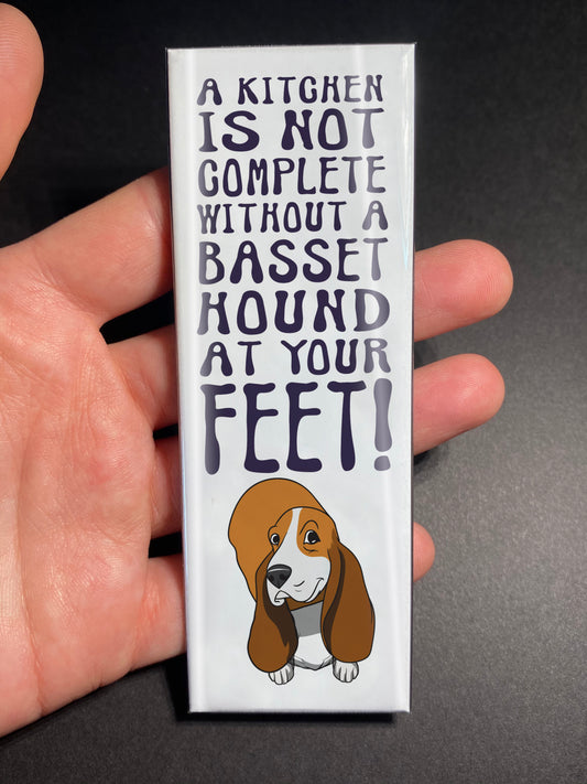 Basset Hound Home Kitchen Fridge Magnets