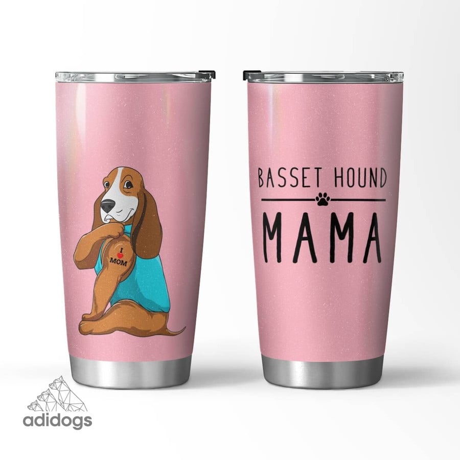 Basset Hound Mama Tumbler