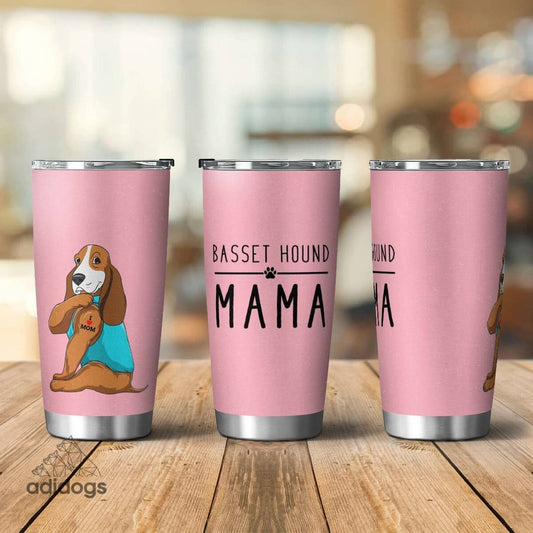 Basset Hound Mama Tumbler