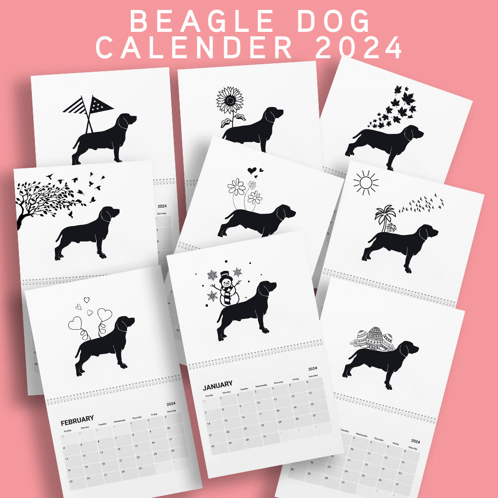 Beagle Calendar 2024