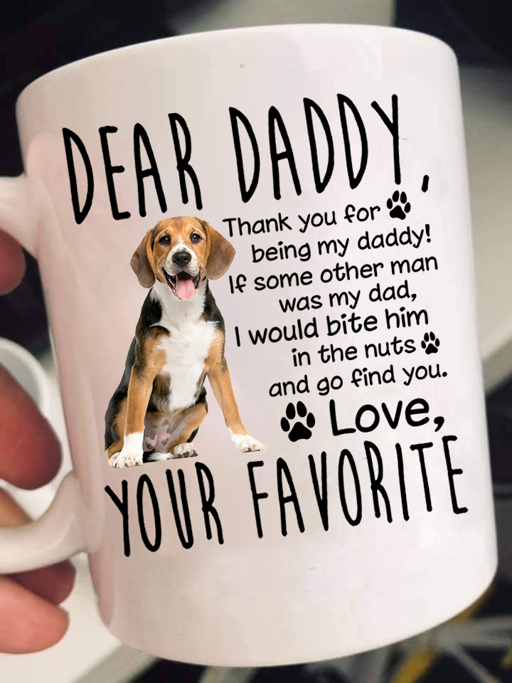 Dear Beagle Dad Mugs