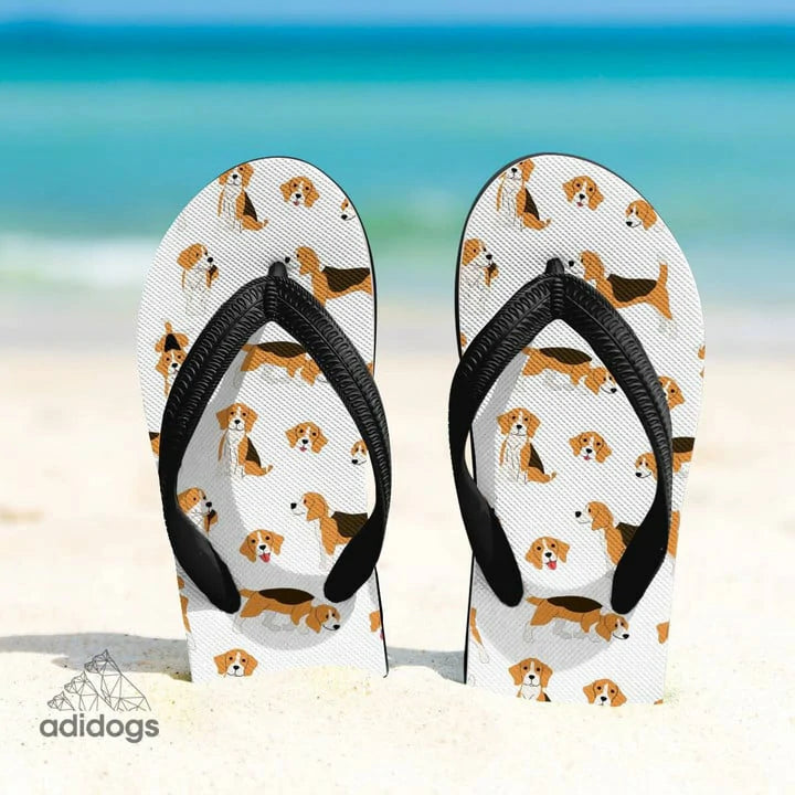 Beagle Lovers Flip Flops