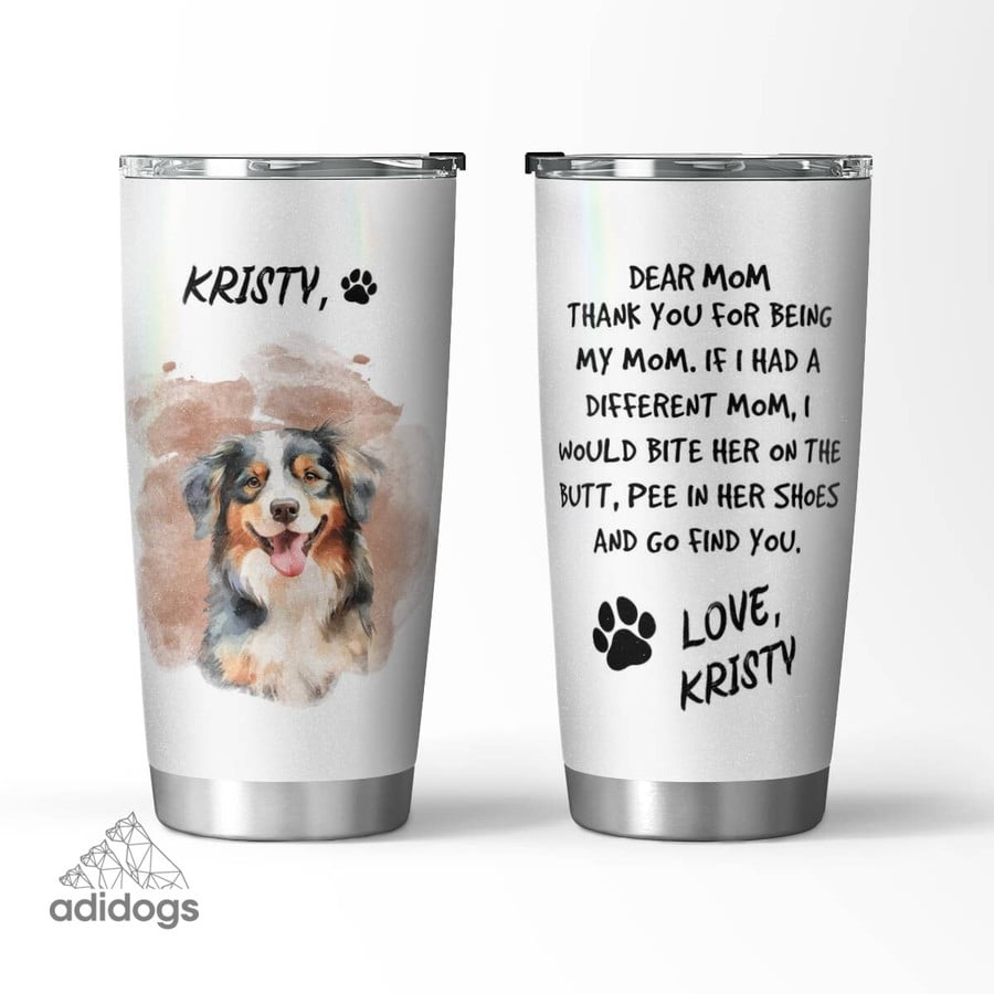 Bernese Dear Mommy Tumbler