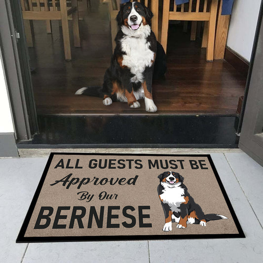 Approved By Bernese Doormat