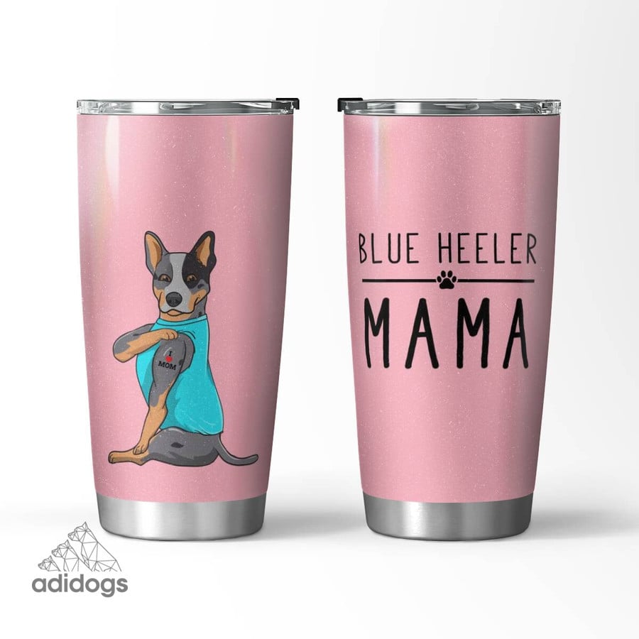 Blue Heeler Mama Tumbler