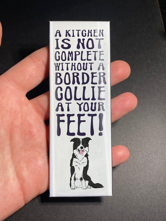 Border Collie Home Kitchen Fridge Magnets