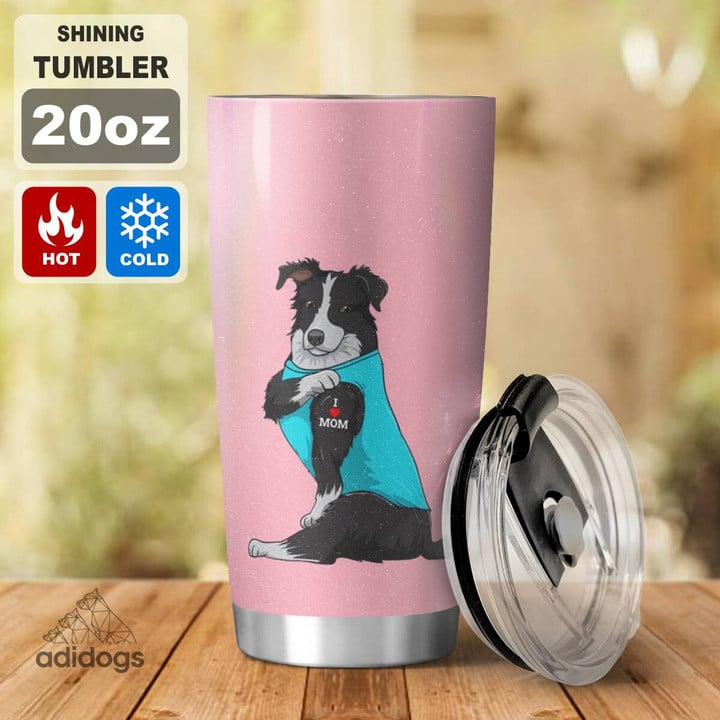 Border Collie Mama Tumbler