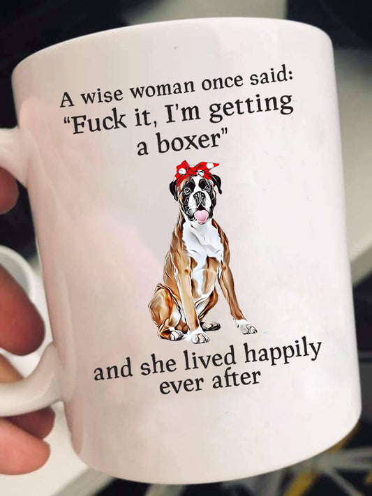 Getting A Boxer Mugs