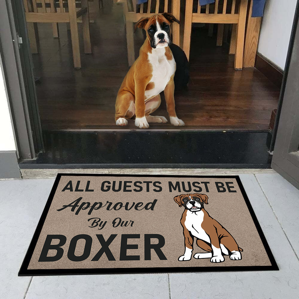 Approved By Boxer Doormat