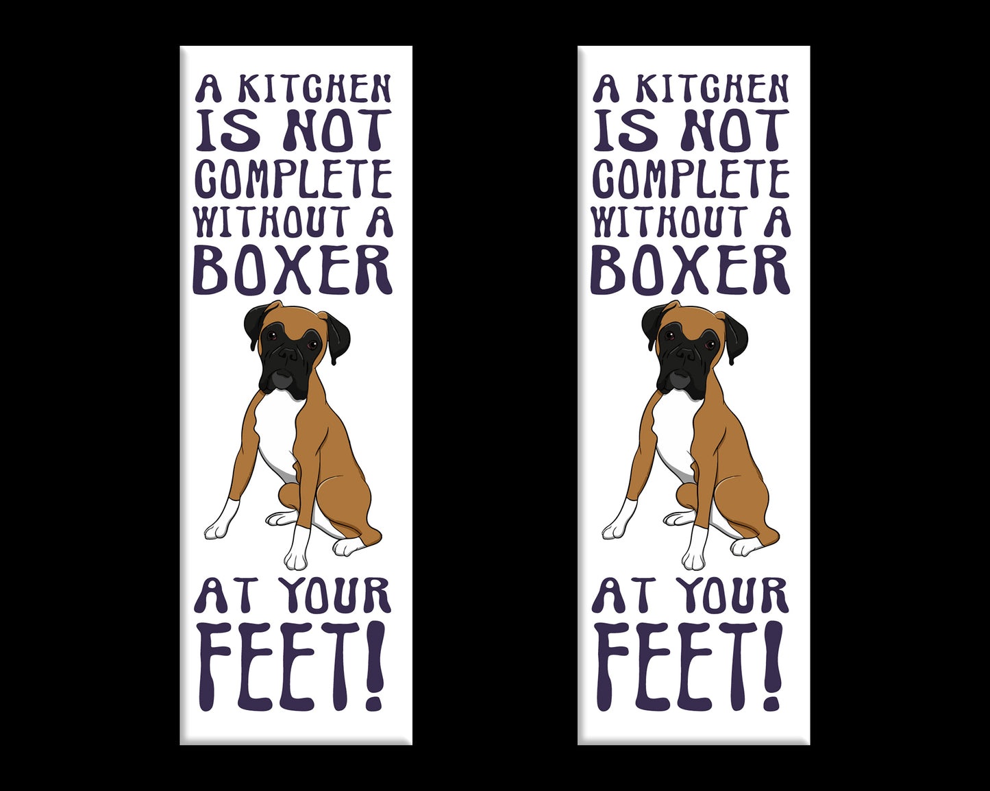 Boxer Home Kitchen Fridge Magnets