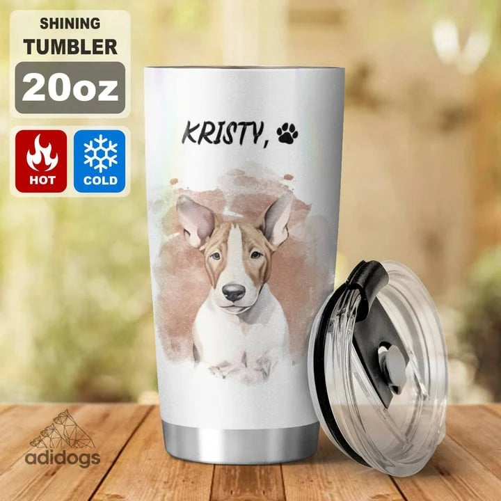 Bull Terrier Dear Mommy Tumbler