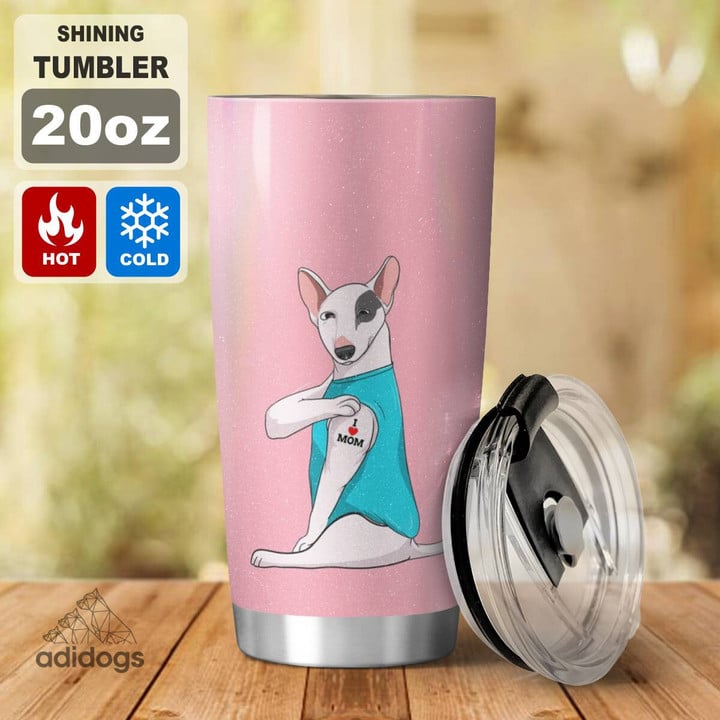 Bull Terrier Mama Tumbler