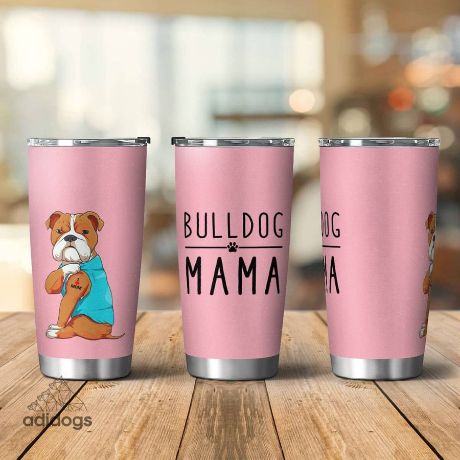 Bulldog Mama Tumbler