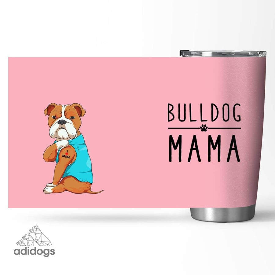 Bulldog Mama Tumbler