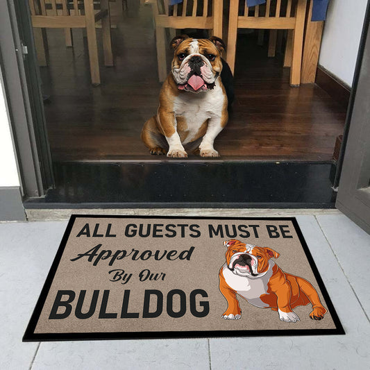 Approved By Bulldog Doormat