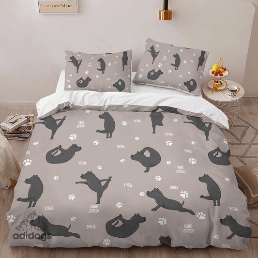 Cane Corso Yoga Bedding Set