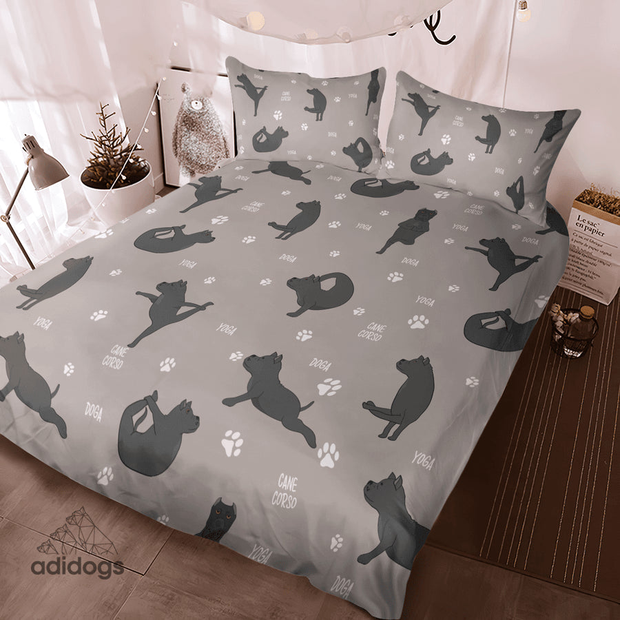 Cane Corso Yoga Bedding Set