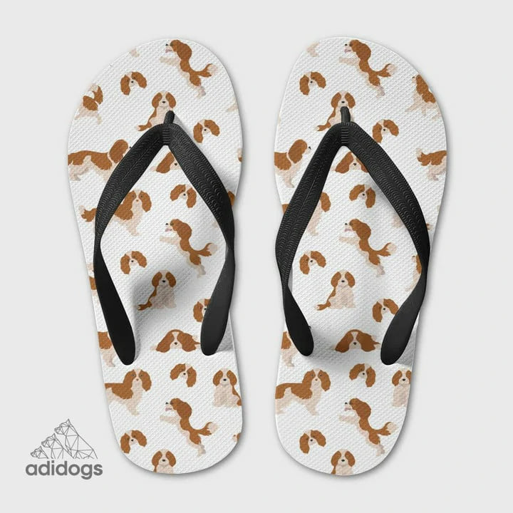 Cavalier Lovers Flip Flops