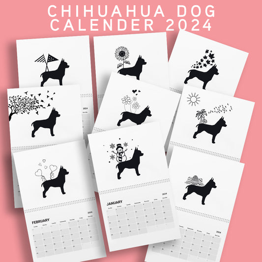 Chihuahua Calendar 2024