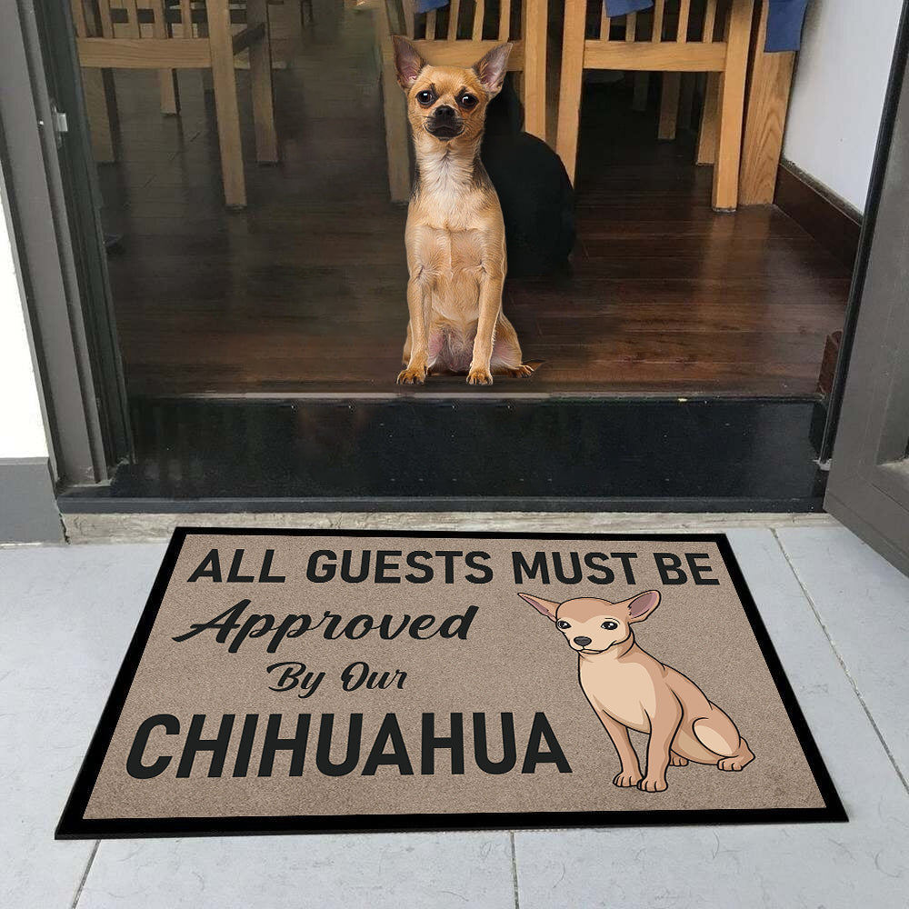 Approved By Chihuahua Doormat