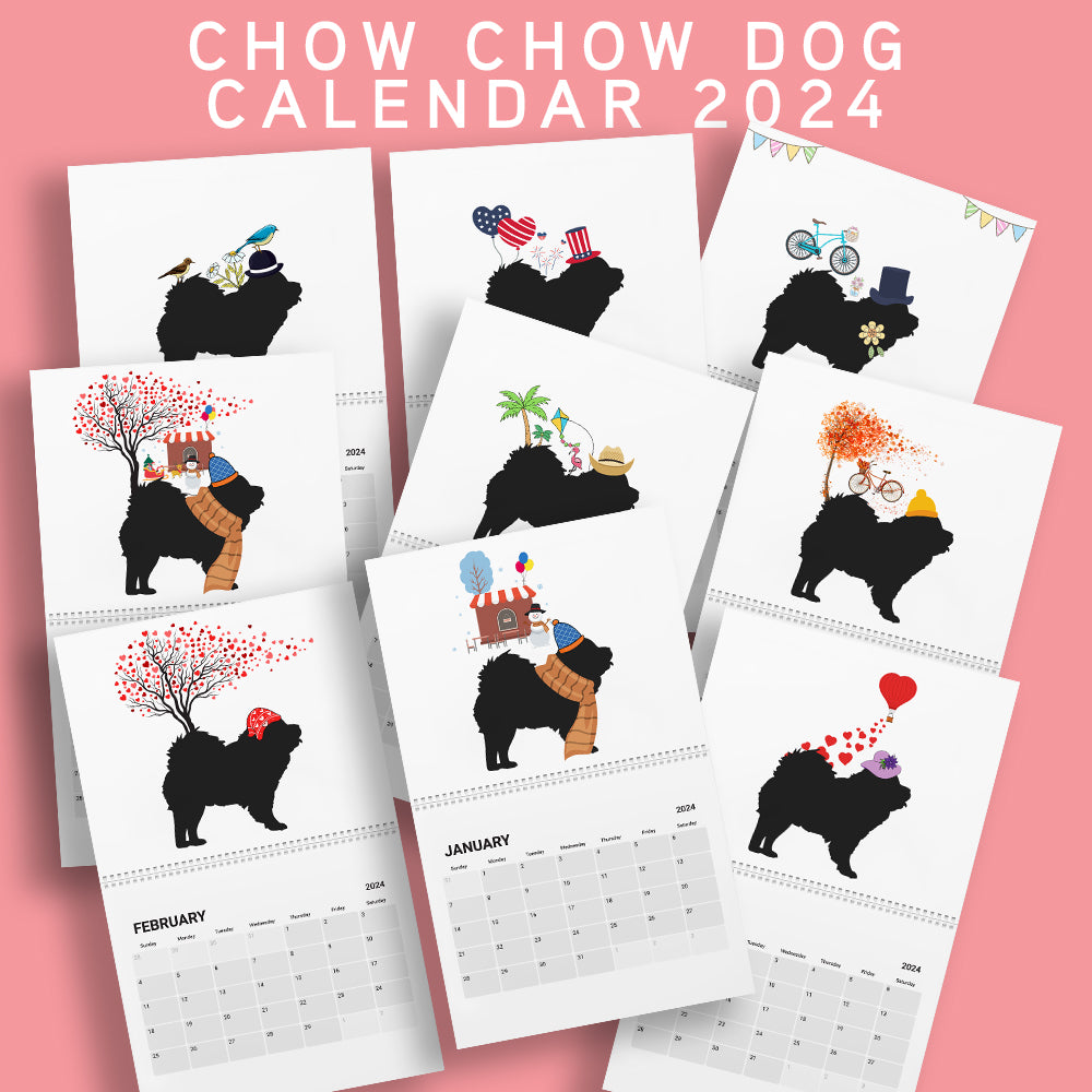 Chow Chow Wall Calendar 2024 Adidogs   Chow Chow Thumbnile 